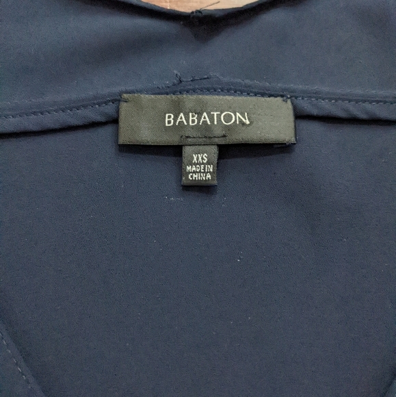 Aritzia Babaton Oversized V Neck Midi Dress Size XXS - Picture 9 of 11